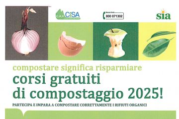 Corsi gratuiti compostaggio 2025!
